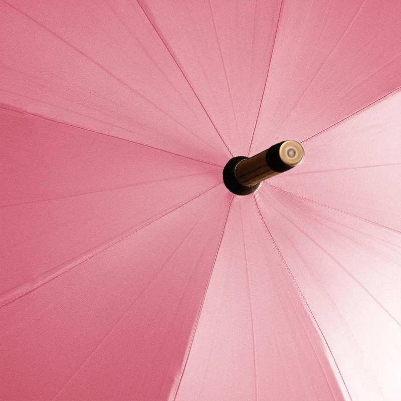 Parapluie en érable pour homme - Rose