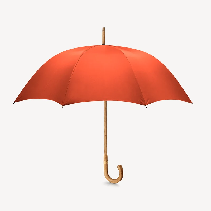 Parapluie en érable pour homme - Orange