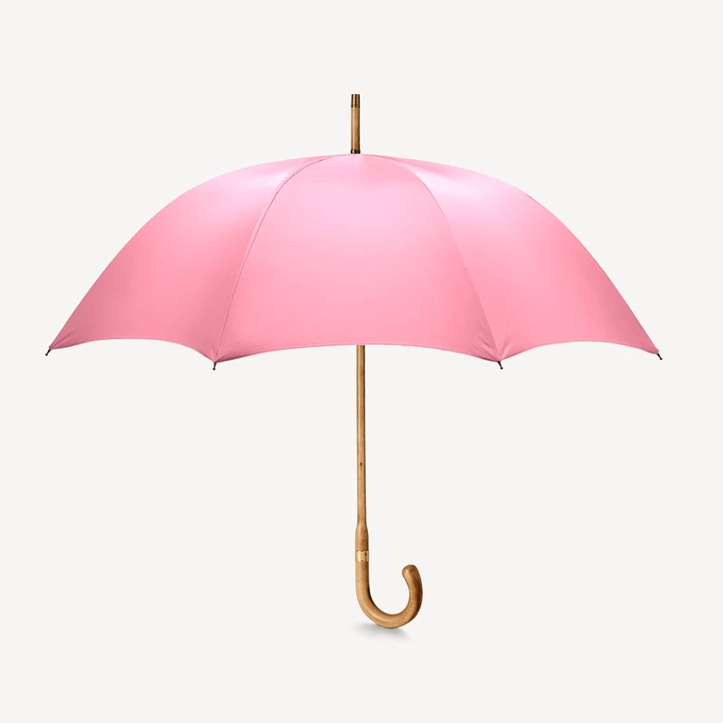 Parapluie en érable pour homme - Rose