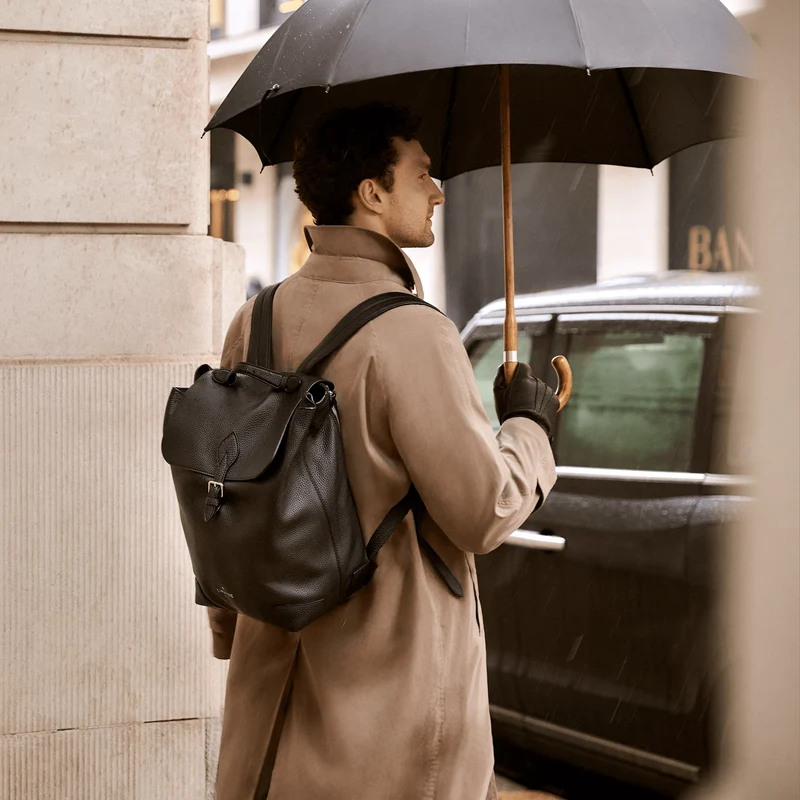 Parapluie en érable pour homme - Rose