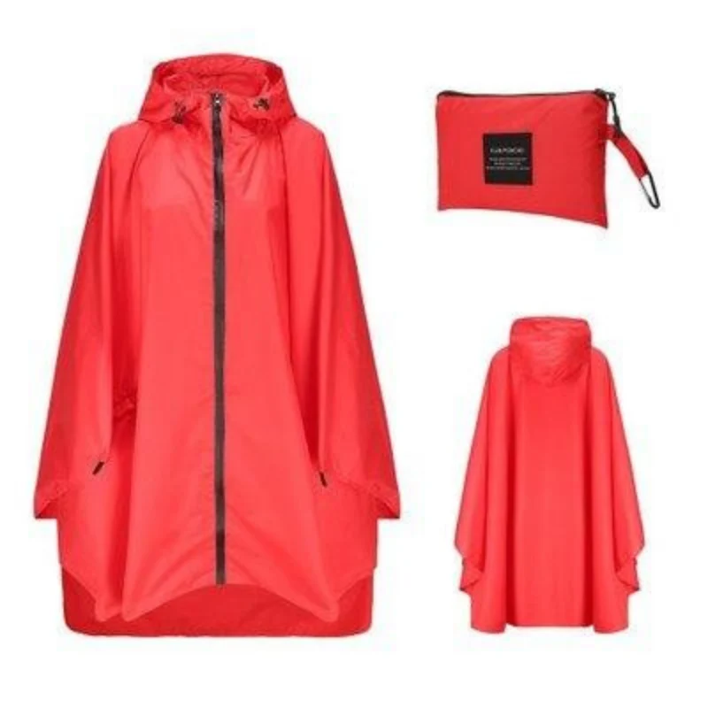 Poncho Pluie Rouge