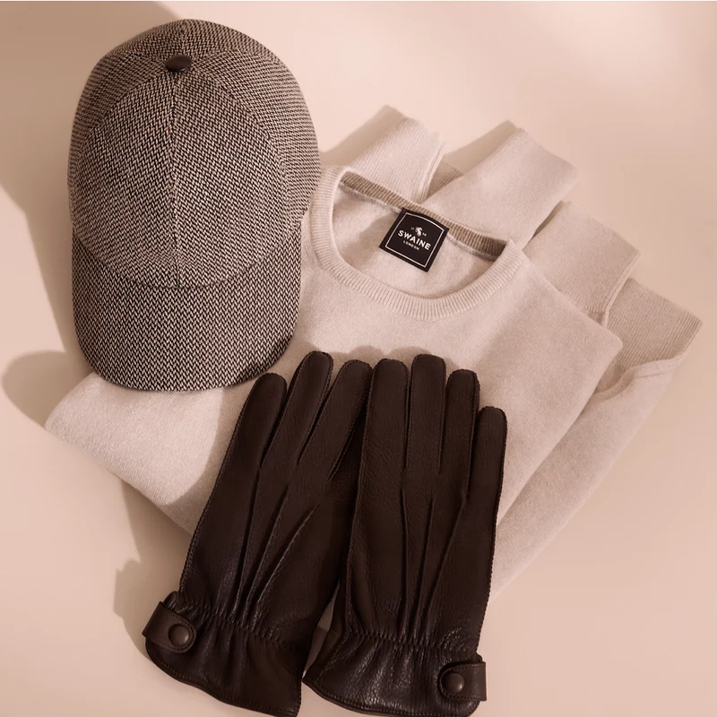 Casquette de baseball en toile - Noir et blanc