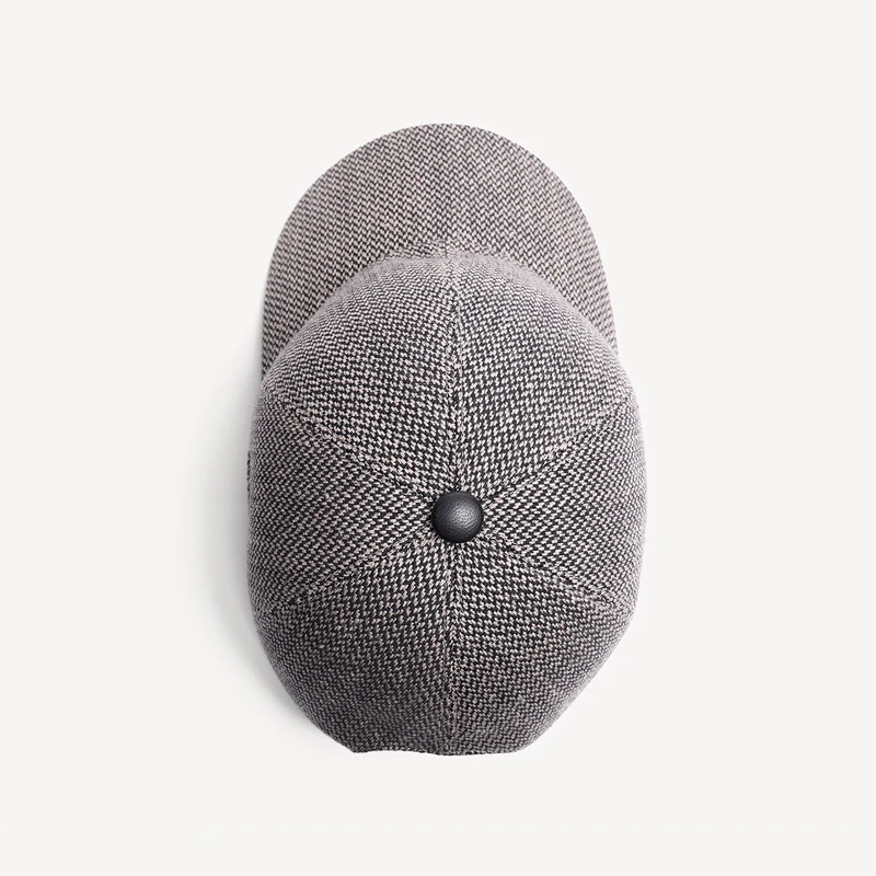 Casquette de baseball en toile - Noir et blanc