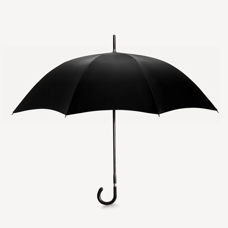 Parapluie d'ébène - Noir