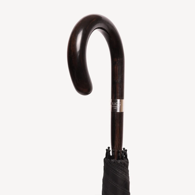 Parapluie d'ébène - Noir