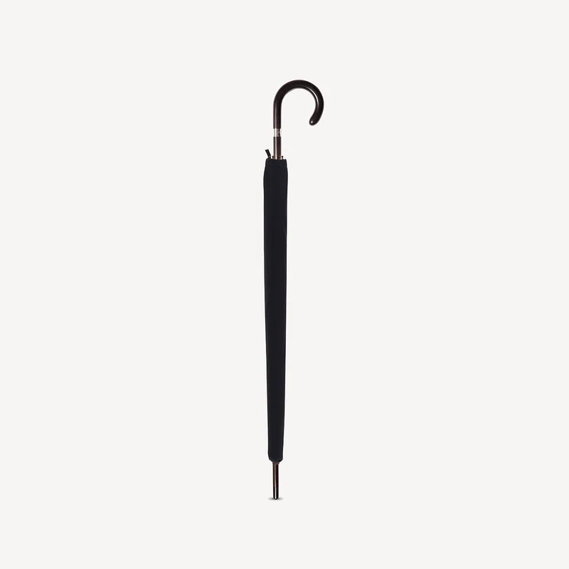 Parapluie en ébène de Macassar - Noir