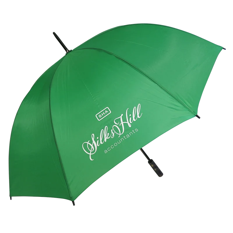 BudgetStorm Plus Golf Umbrella | Promotional | Vented | 13 Colours | MOQ 12 | 125cm