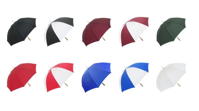 Budget Golf Promotional Umbrella | Entry Level | 130cm Canopy | MOQ 25 | Custom Print