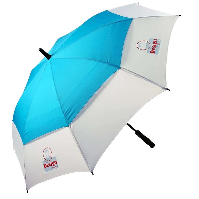 AutoVent Golf Umbrella | Promotional | Vented | Auto Open | 32 Fabric Colours | MOQ 12 | 130cm