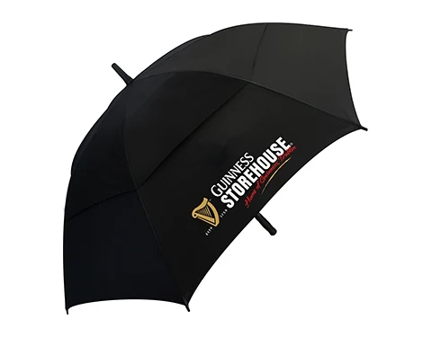AutoVent Golf Umbrella | Promotional | Vented | Auto Open | 32 Fabric Colours | MOQ 12 | 130cm