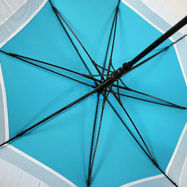 AutoVent Golf Umbrella | Promotional | Vented | Auto Open | 32 Fabric Colours | MOQ 12 | 130cm