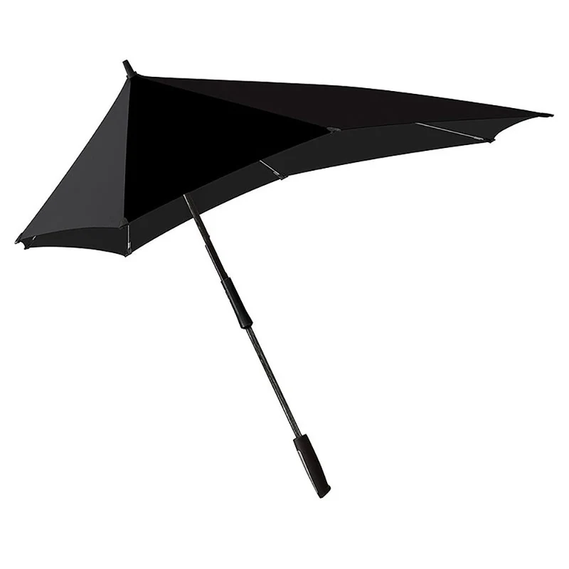 Senz XXL Stormproof Stick Umbrella | UPF 50+ UV Protection | Windproof to 100km/h | Extra-Large 110cm Canopy