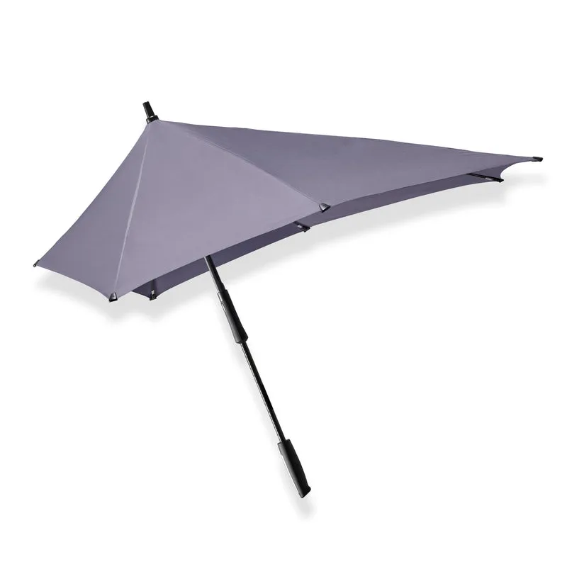 Senz XXL Stormproof Stick Umbrella | UPF 50+ UV Protection | Windproof to 100km/h | Extra-Large 110cm Canopy