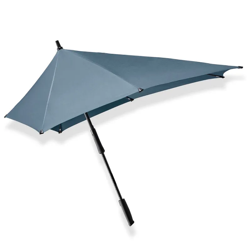 Senz XXL Stormproof Stick Umbrella | UPF 50+ UV Protection | Windproof to 100km/h | Extra-Large 110cm Canopy