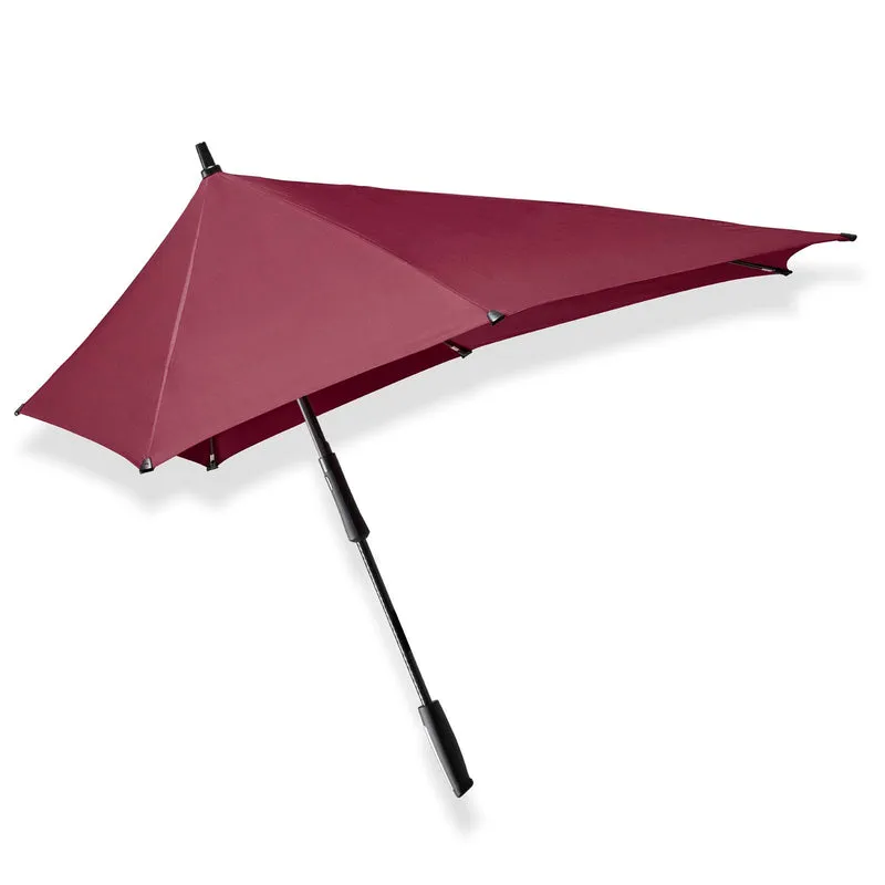 Senz XXL Stormproof Stick Umbrella | UPF 50+ UV Protection | Windproof to 100km/h | Extra-Large 110cm Canopy
