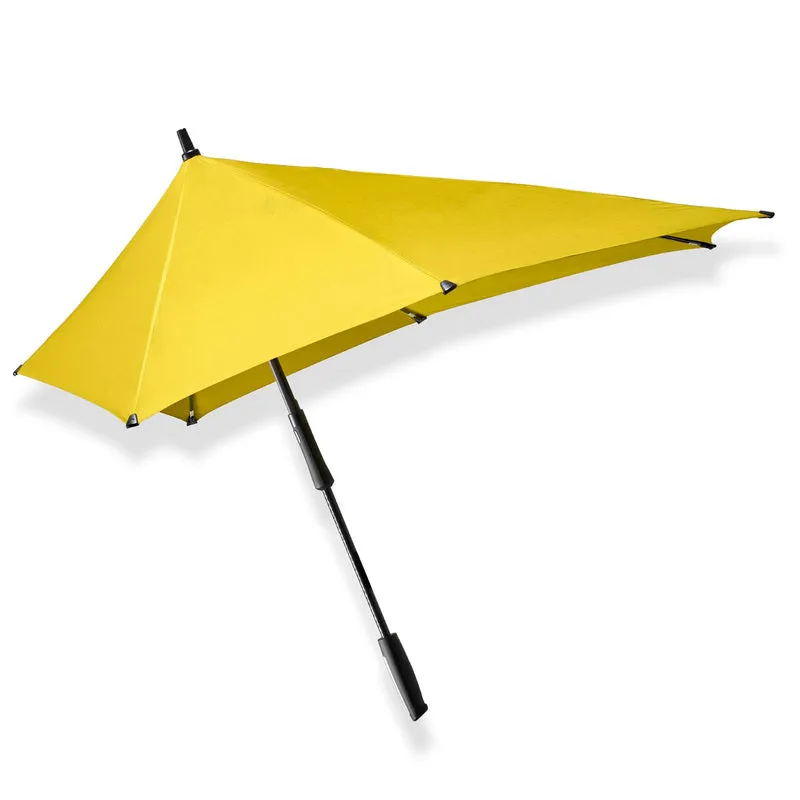 Senz XXL Stormproof Stick Umbrella | UPF 50+ UV Protection | Windproof to 100km/h | Extra-Large 110cm Canopy