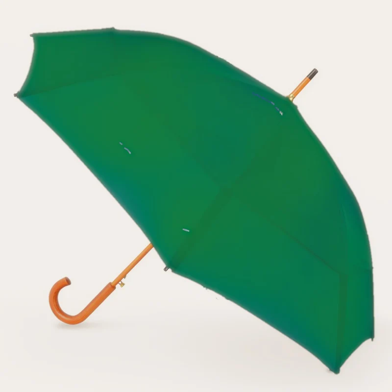 GustBuster Classic Automatic Windproof Walking Umbrella | Vented Canopy | Wood Handle | Wind Tested 55mph