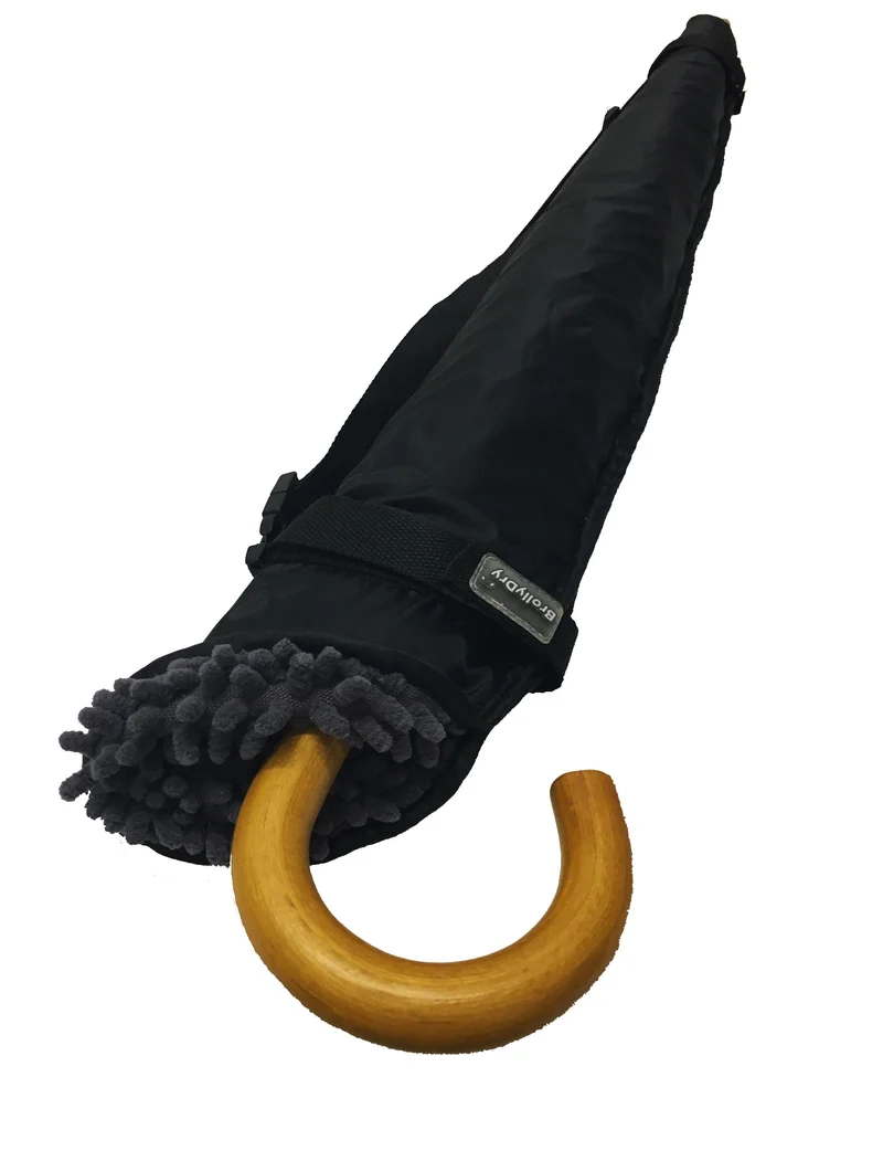 BrollyDry Slinger Water-Absorbing Umbrella Carry Case | Crossbody Strap | Microfibre | Golf & Walking