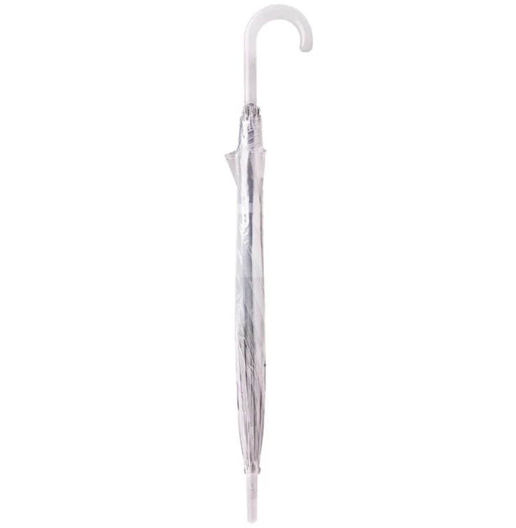 Clear Dome 'Clearview' Walking Umbrella | POE Canopy | Auto Open | Wind Resistant | Fibreglass Frame