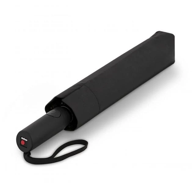 Knirps A.405 XXL Duomatic Vented Folding Umbrella - Black | Wind Valve | 100km/h | 126cm | For Two
