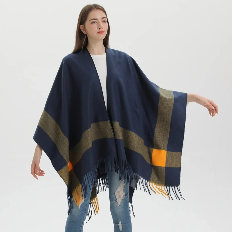Poncho Court Femme