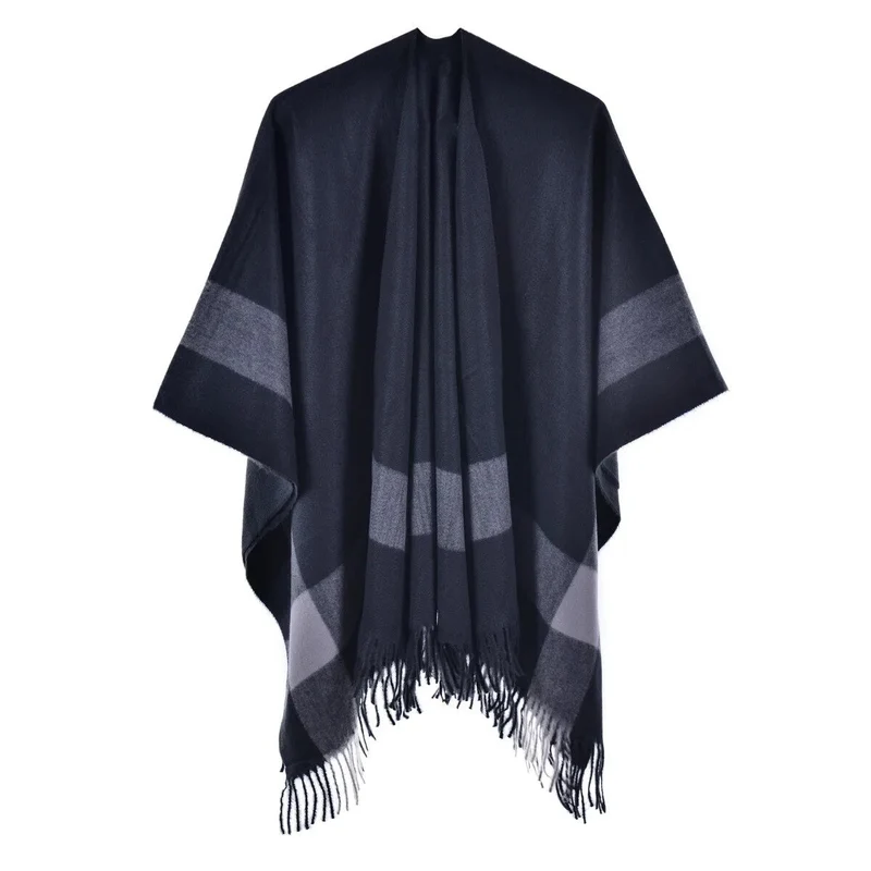 Poncho Court Femme