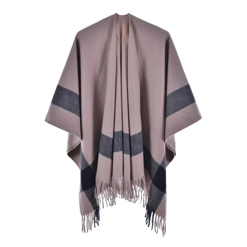 Poncho Court Femme