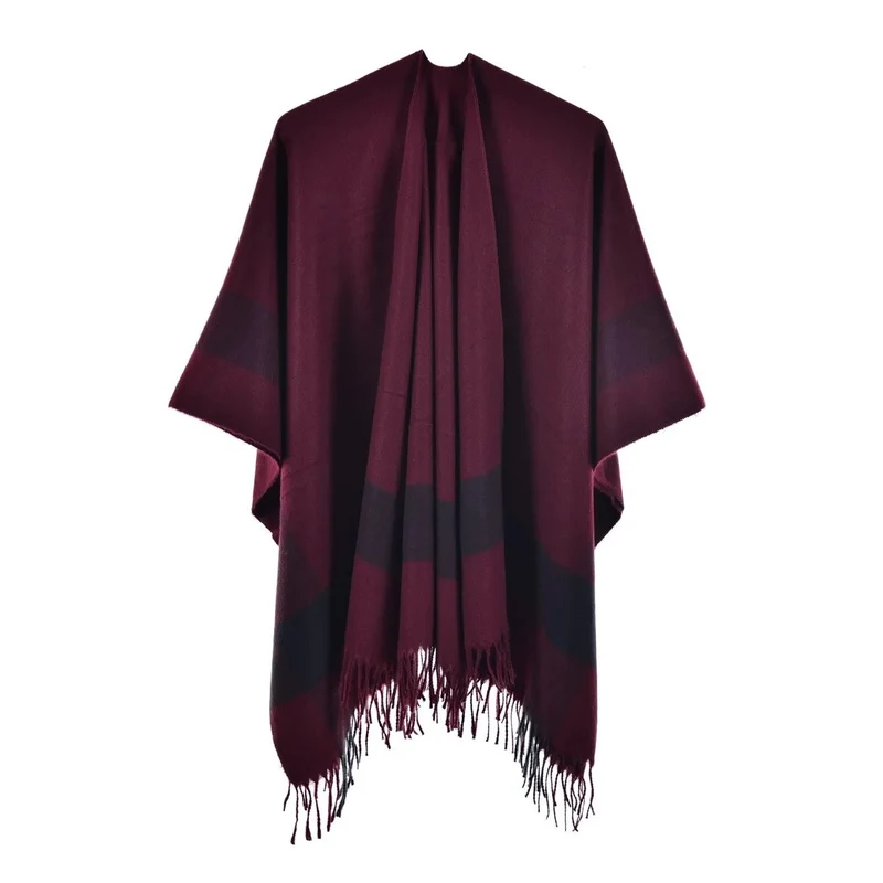 Poncho Court Femme