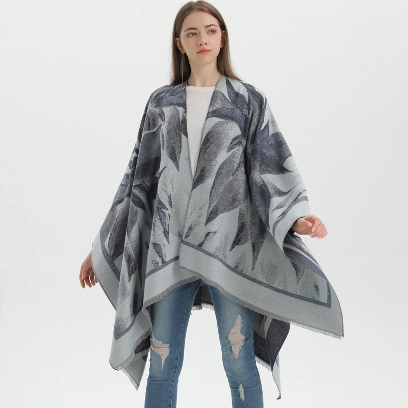Châle Poncho pour Femme