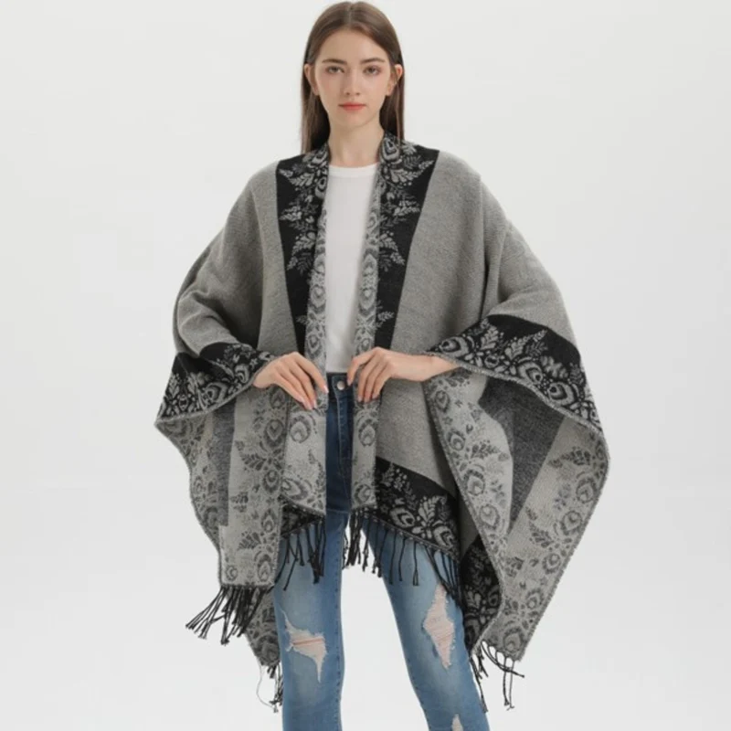 Poncho Cape Femme
