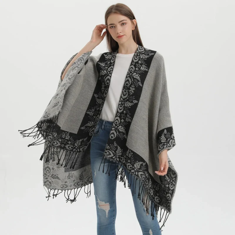 Poncho Cape Femme