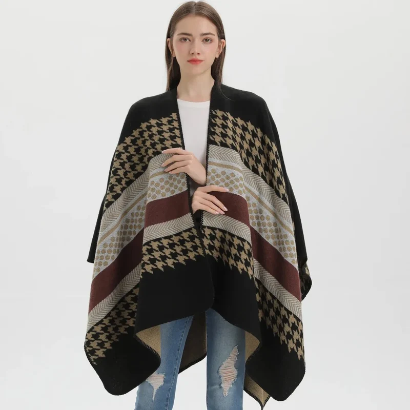 Poncho Femme Chaud