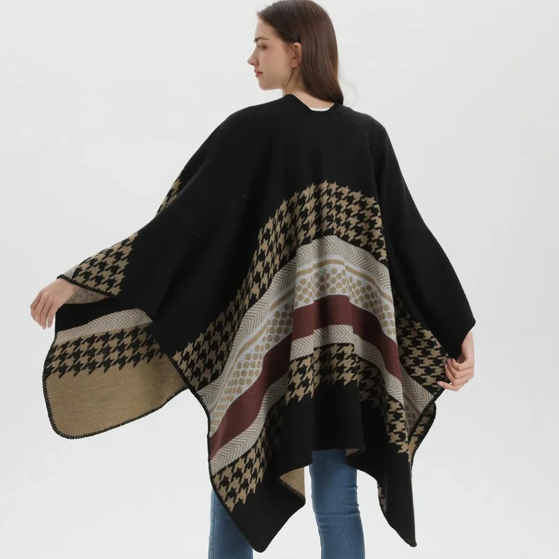 Poncho Femme Chaud