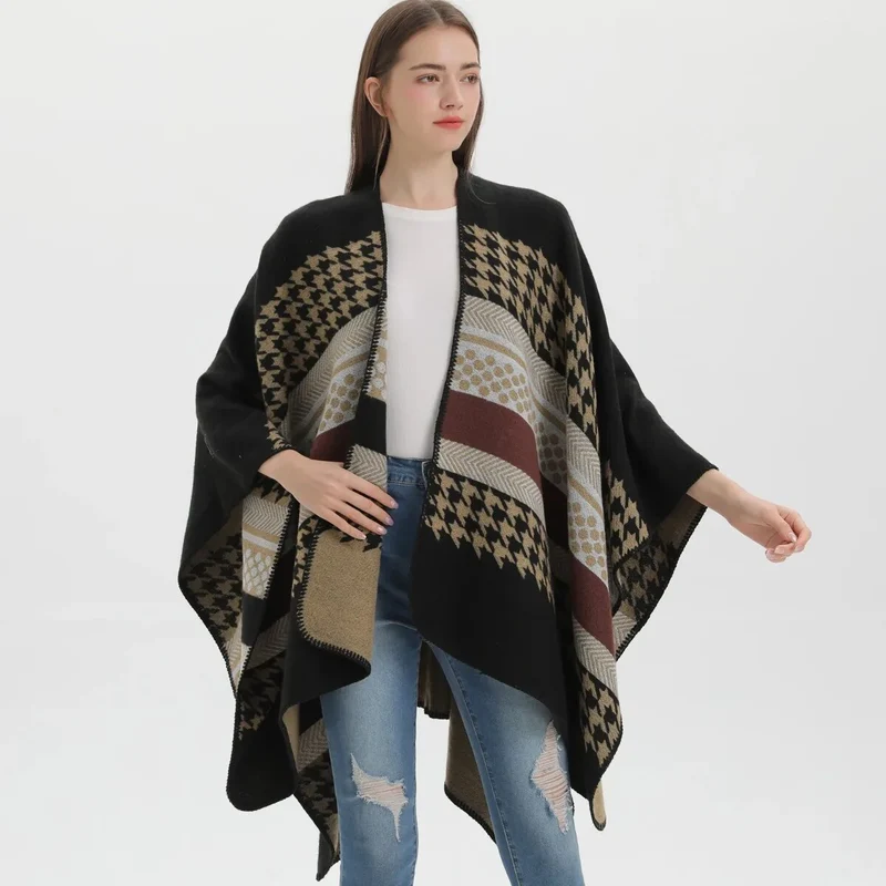 Poncho Femme Chaud