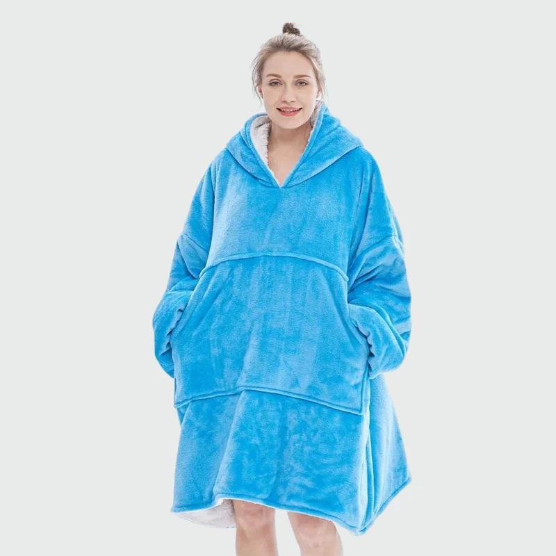 Poncho Polaire Hiver Femme