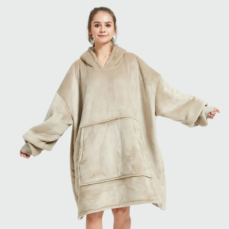 Poncho Polaire Hiver Femme
