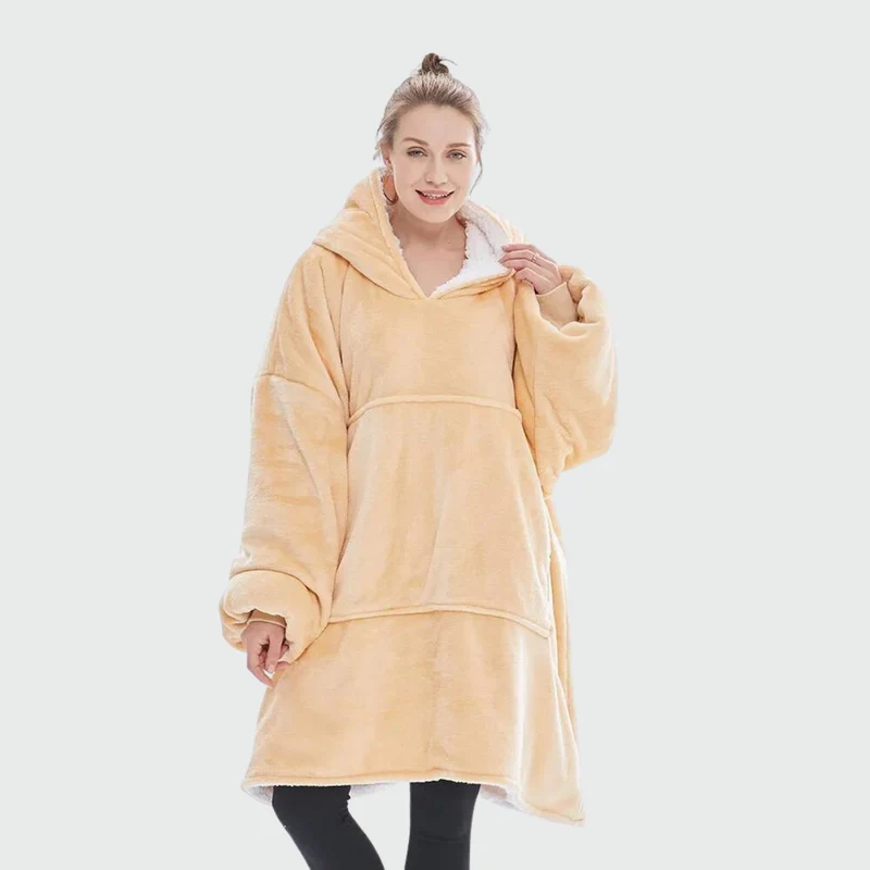 Poncho Polaire Hiver Femme