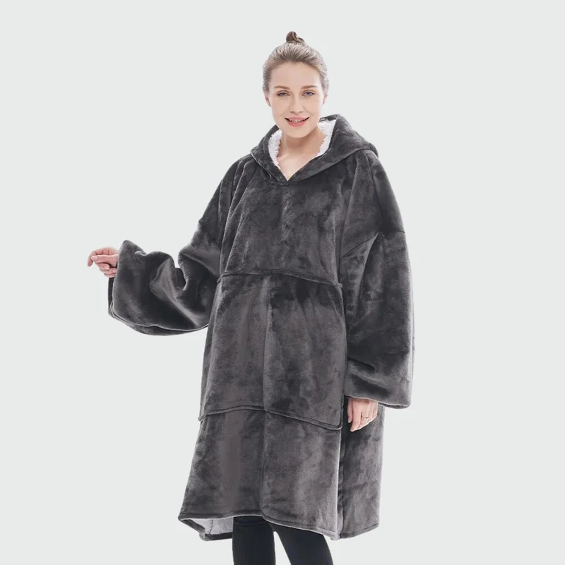 Poncho Polaire Hiver Femme