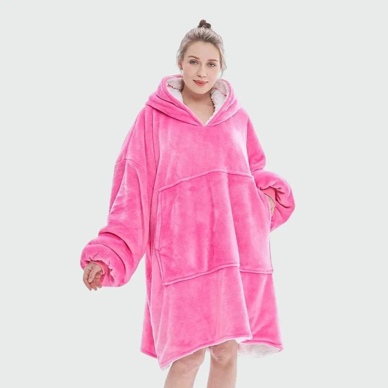 Poncho Polaire Hiver Femme