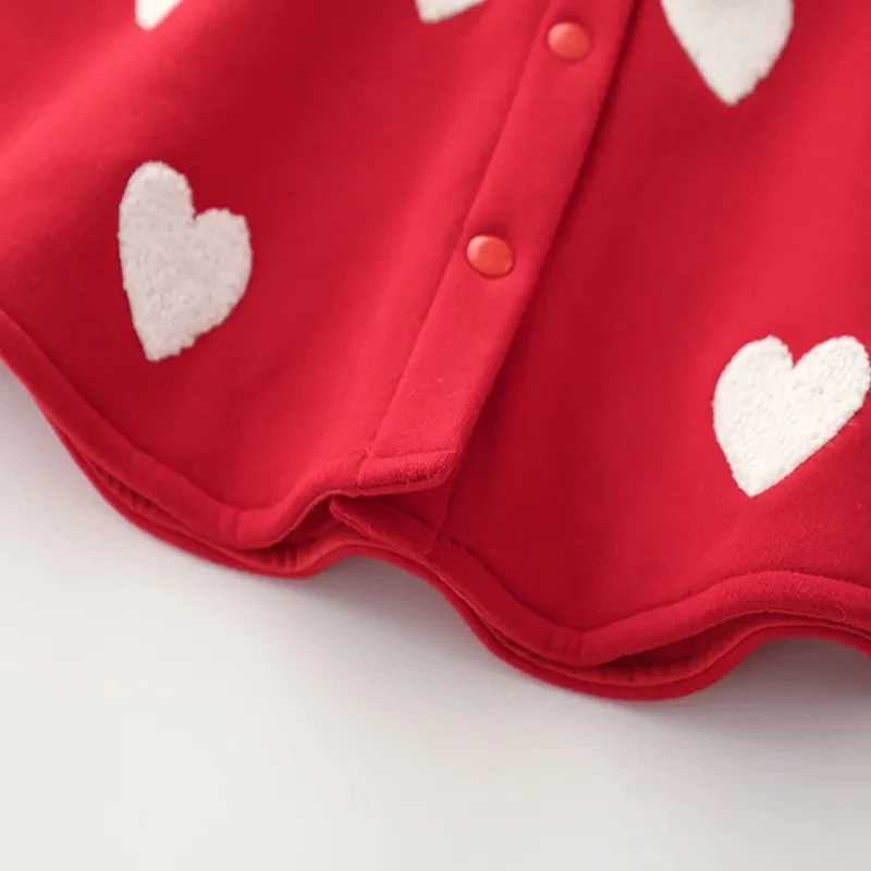 Poncho Fille Rouge