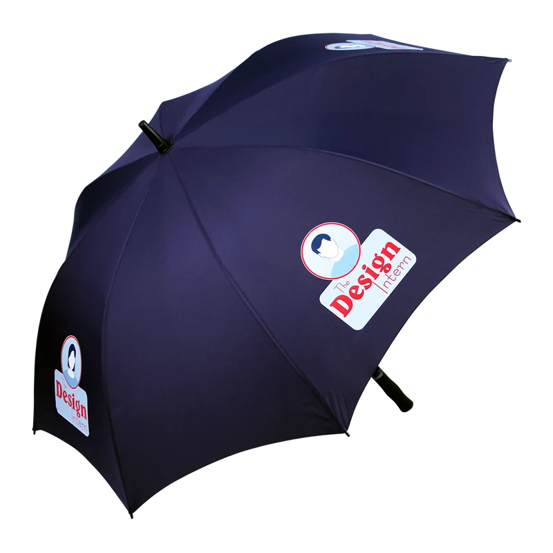 Promotional Auto Golf Umbrella | MOQ 25 | Fibreglass Storm-Proof | 130cm | Custom Print