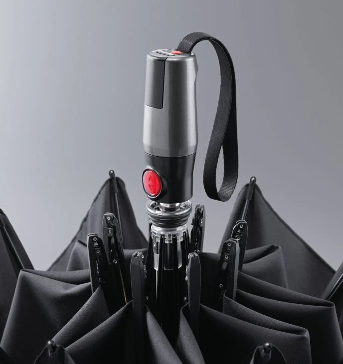 Knirps T.400 Extra Large Duomatic Folding Umbrella | Auto Open & Close | Wind Tunnel Tested 120km/h | 115cm