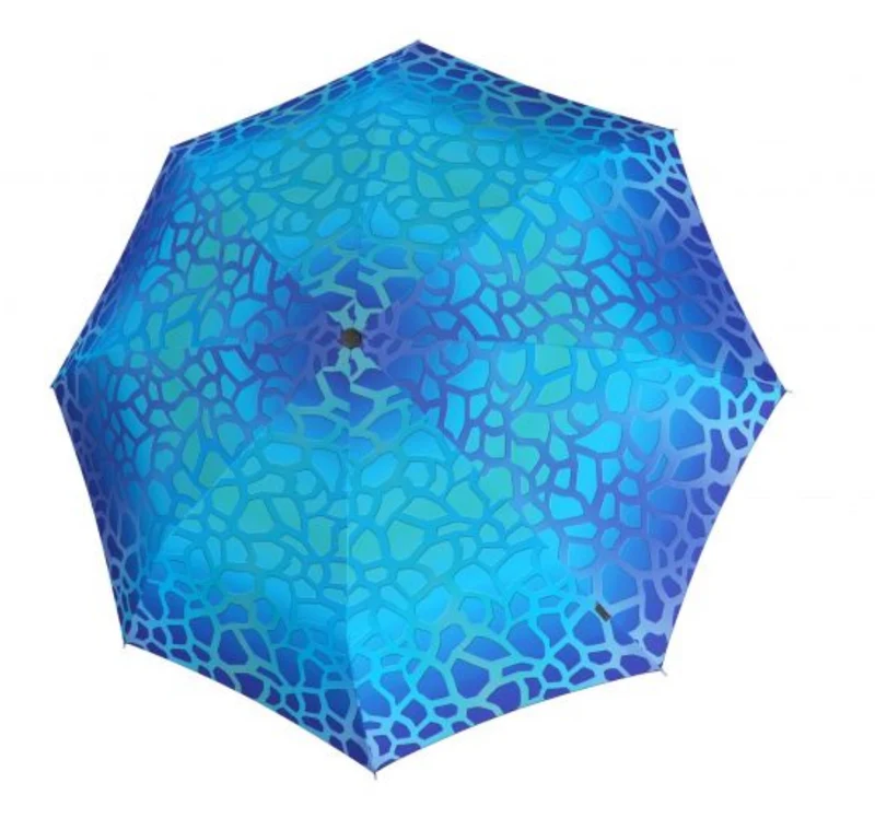 Knirps T.200 Medium Duomatic Folding Umbrella | Auto Open & Close | Wind Tunnel Tested 150km/h | 98cm | Just 320g