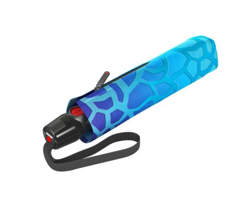 Knirps T.200 Medium Duomatic Folding Umbrella | Auto Open & Close | Wind Tunnel Tested 150km/h | 98cm | Just 320g