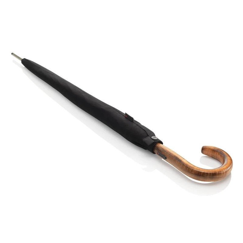 Knirps S.770 Gents Maple Wood Hook Handle Classic Umbrella | 10 Ribs | Italian Maple | Auto | 115cm | 100km/h