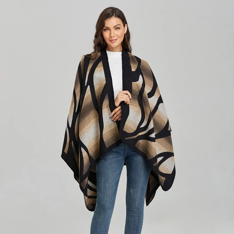 Joli Poncho Femme