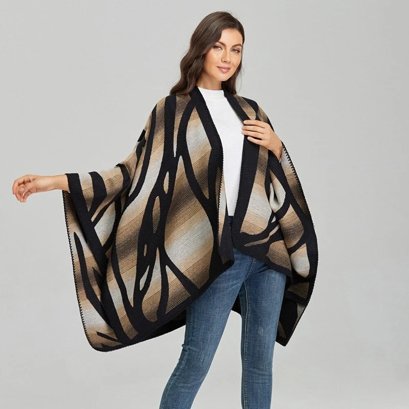 Joli Poncho Femme