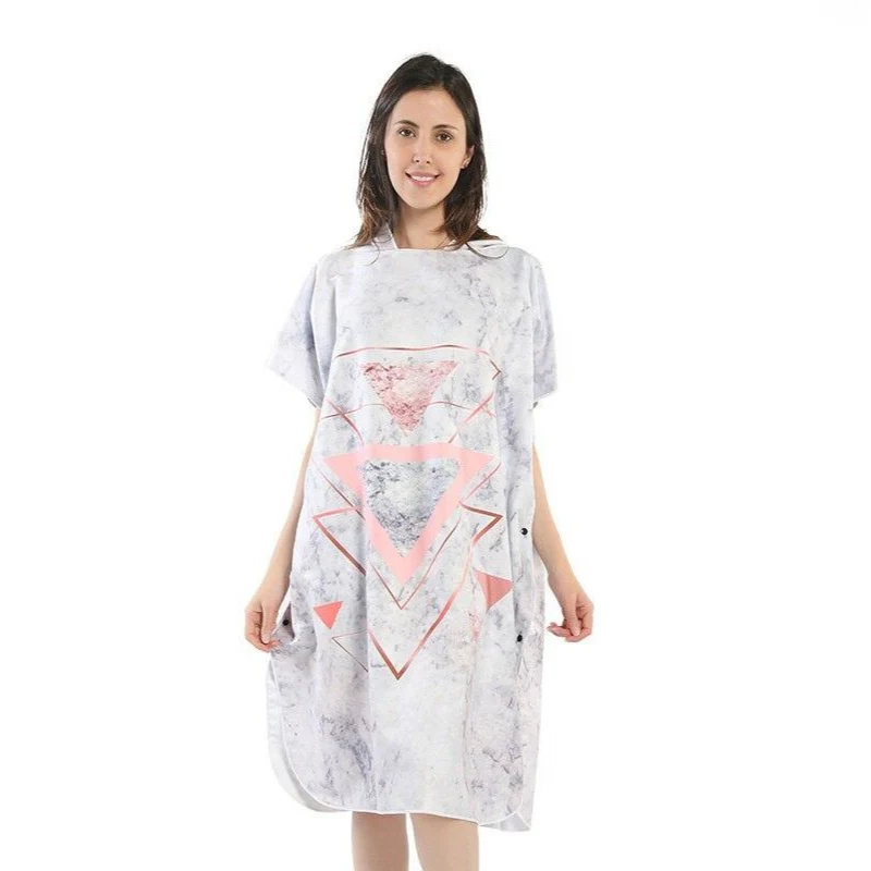 Poncho Bain Gris