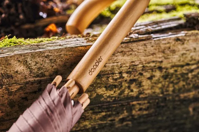 Nature Eco Automatic Long Umbrella - Perfect Purple