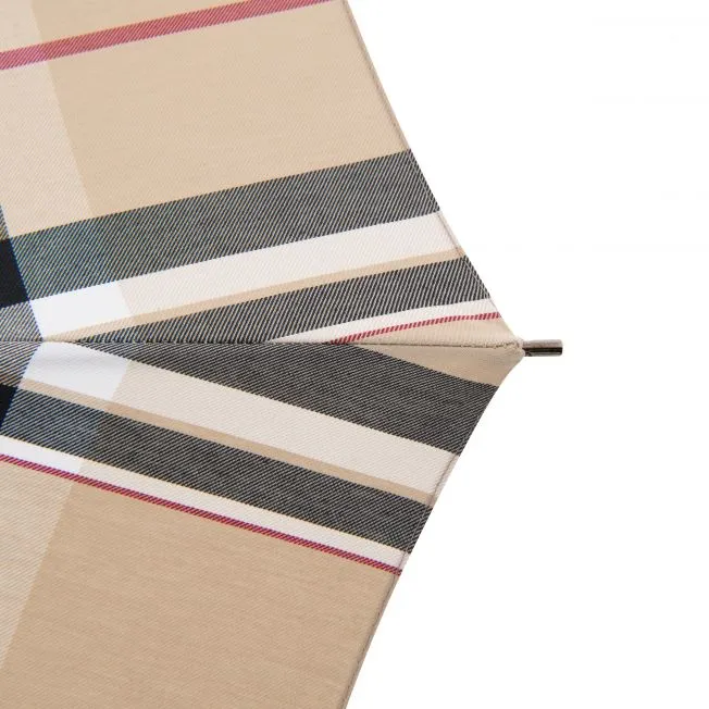 Chestnut Oxford Check - Bespoke umbrella